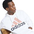 thumbnail image 4 of Big & Tall adidas Essentials Fleece Big Logo Hoodie Color: Shadow Red Size: XL TALL, 4 of 4