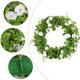 thumbnail image 5 of Xihbxyly Corona de Tréboles de Cuatro Hojas, Decoración para El Día de San Patricio, Guirnalda Artificial con Tréboles de Imitación, para Colgar En La Puerta, Decoración para Bodas, Accesorio Festivo, 5 of 7