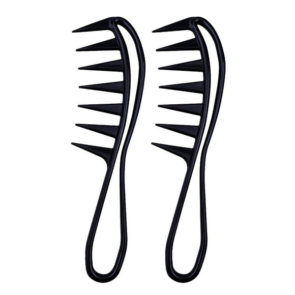 DHARMONAL 2PCS Wide Tooth Curly Hair Salon Hairdressing Wet Brushes for Hair for Kids Women Things Toddler Hair Brush Natural Hair Brushes for Girls Wet Soft Hair Brush for Thin Hair