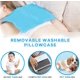 thumbnail image 5 of Pillow Cooling Pad Mat, Pillow Cold Pillow Injuries, Perfect for Night Sweats, Migraines, Fevers, Hot Flashes, Place on Pillow, Reusable (Green), 5 of 5