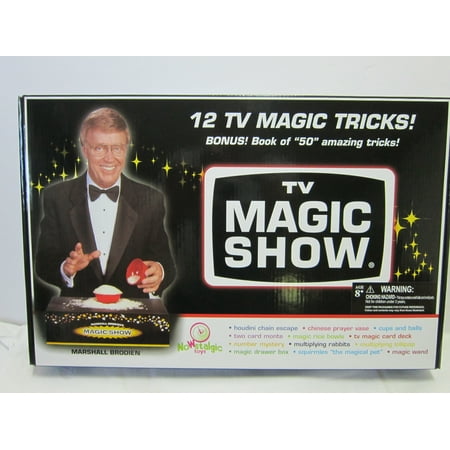 MARSHALL BRODIEN'S TV MAGIC SHOW SET-Magic Cards, Tricks, Squirmles + MUCH MORE!! 50% OFF SALE!