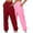Wine, variant on CaiJunJia Clearance No Boundaries 2 Pack Women's Jogger Sweatpants Lightweight Cotton Drawstring Waist Joggers Workout Pants with Pockets