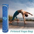 thumbnail image 2 of vnanda Capacity Yoga Bag Convenient Storage Yoga Bag for Yoga Mat Accessories Double Zipper Large Capacity Adjustable Shoulder Strap Yoga Mat Storage Bag, 2 of 8