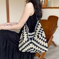thumbnail image 2 of NANAHuang Straw Bags for Women, Trendy Woven Purse, Boho Summer Purses for Women , Large Hobo Everything Bag, 2 of 9