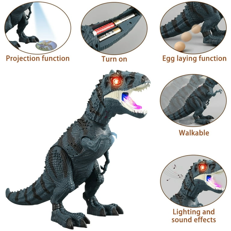 Dino Mat T-Rex with Roaring Sound Effects and Light up Eyes!!