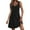 Black #14, variant on V Neck Sleeveless Tank Summer Dresses for Women Solid Color Beach 2024 Casual Boho Dress Black L