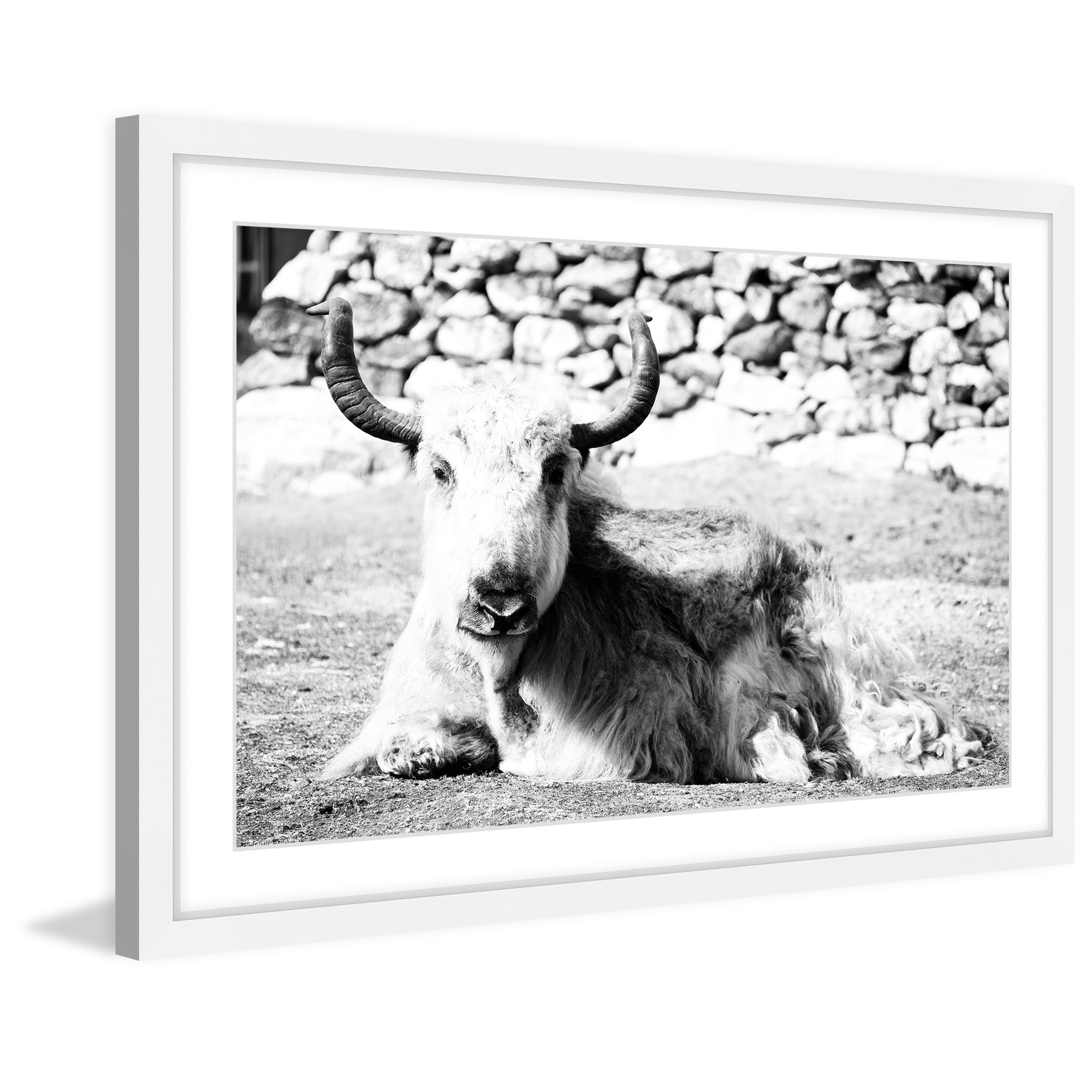 Marmont Hill "Relaxing in the Meadow" Framed Painting Print