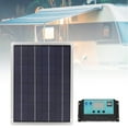 thumbnail image 1 of Solar Panel Battery  Kit, Monocrystalline Silicon Solar Panel Kit High Efficiency  For Planting, 1 of 8