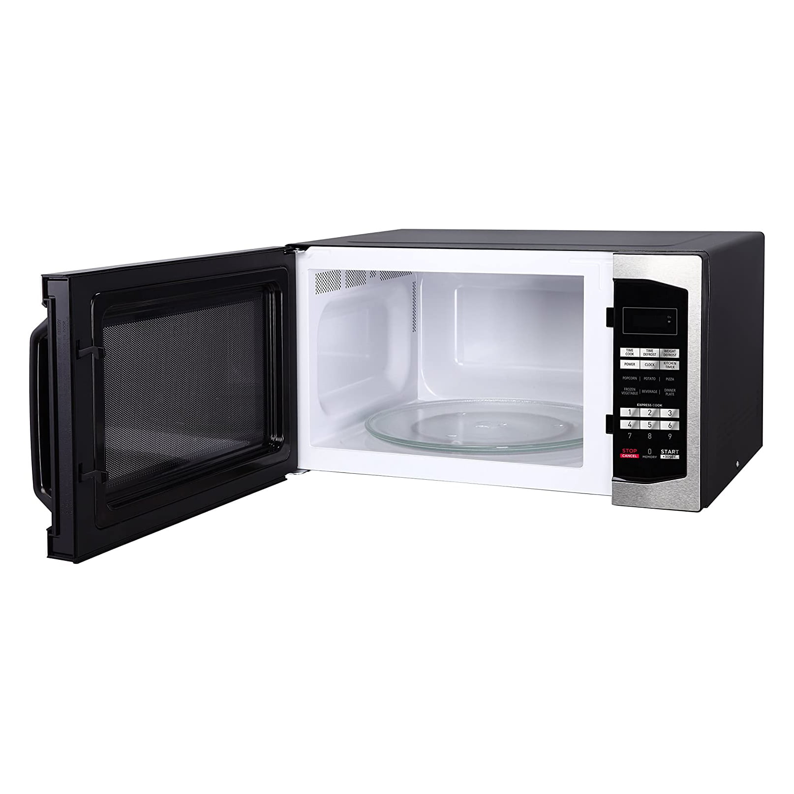 1.6 cu Magic Chef MCM1611W 1100W Oven ft White Microwave 