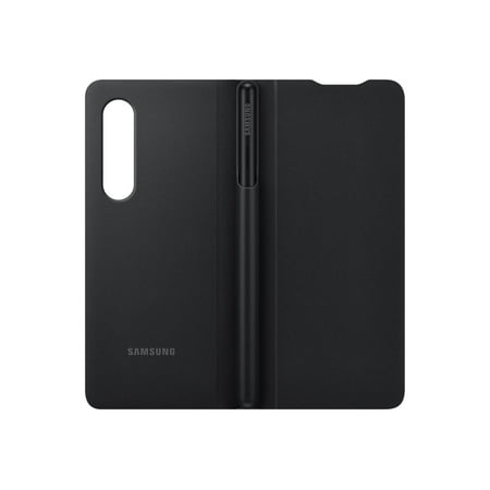 Flip Cover with Pen for Samsung Galaxy Z Fold3 5G - Black