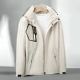 thumbnail image 2 of Sudaderas informales para hombre, camisetas atléticas simples de manga larga, chaqueta fina de una sola capa, ropa holgada para uso diario, 2 of 5