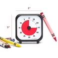 thumbnail image 4 of Timer visual Time Timer de 3 pulgadas y 60 minutos para niños con tarjeta, 4 of 9