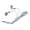 White, variant on 3.5mm Cord In Ear Earphone Earbud Coiled Corded Headsets for Mobile Phone Tablet PC Computer MP3 Player Notebook