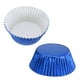 thumbnail image 3 of Forros de Cupcake de Papel de Aluminio Metálico para Hornear Cupcakes, 100Pcs Forros para Muffins, Azul, 3 of 6