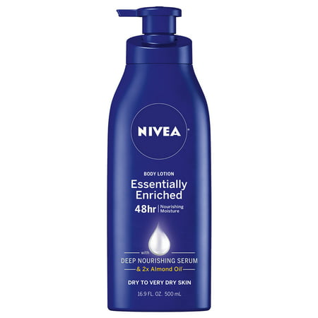 NIVEA Essentially Enriched Body Lotion 16.9 fl. (Best Lotion For Dry Itchy Legs)