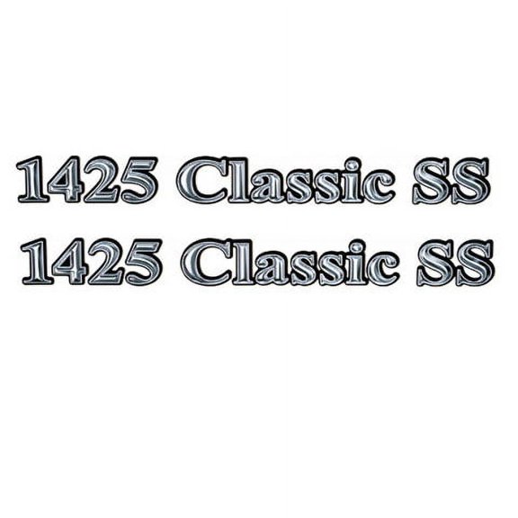 Lund  Boat Decal Sticker | Chrome 1425 Classic SS