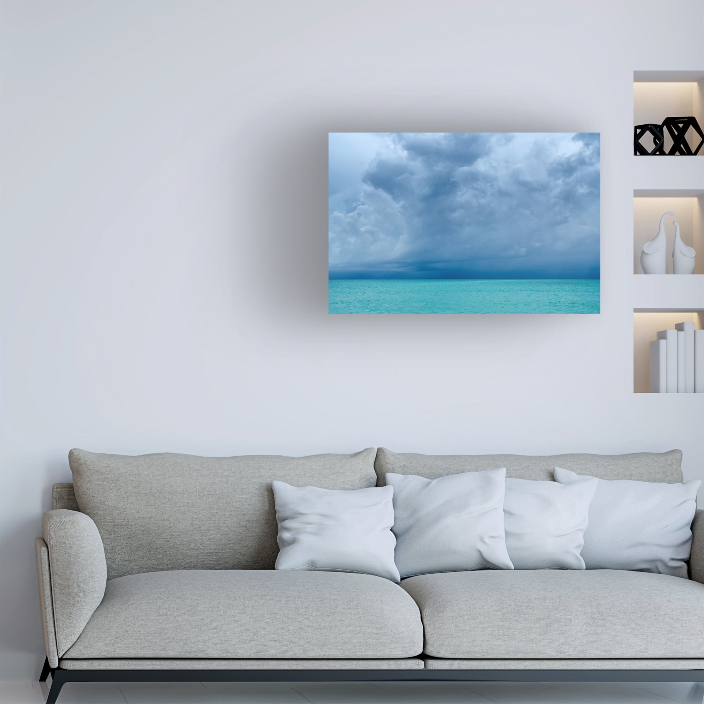 Dennis Frates 'Storm Clouds 2' Canvas Art