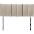 thumbnail image 5 of Andeworld Upholstered Headboard King Foldable Headboard for King Bed Adjustable Height Oatmeal, 5 of 6