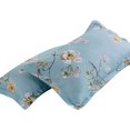 thumbnail image 3 of Pillowcase,2 Pcs Cotton Polyester Bed Sheets Set Breathable Bedding Set Striking Appearance, 3 of 6