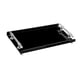 thumbnail image 5 of Bandeja rectangular para servir con asas, bandeja decorativa para aperitivos, almacenamiento de joyas Negro L, 5 of 9