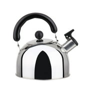 Stainless Steel Stovetop Whistling Tea Kettle Classic Teapot with Ergonomic Handle, Works on Induction Cooktops