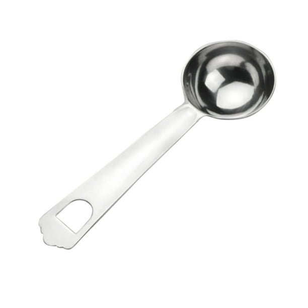 1pc 20 ml de acero inoxidable midiendo la cuchara leche en polvo Medida herramienta de cocina de cuchara para polvo