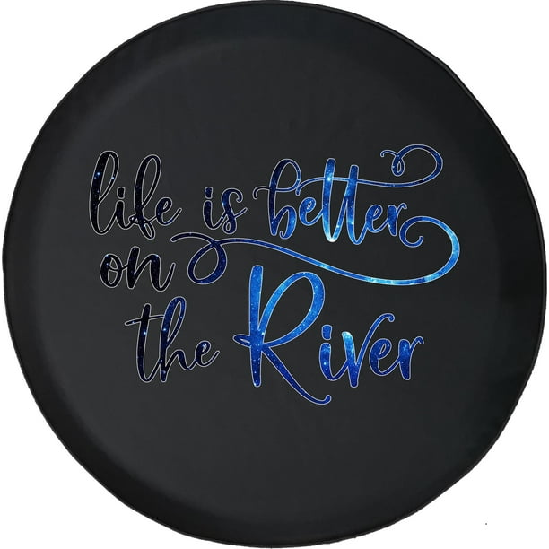 Black Tire Covers Tire Accessories for Campers, SUVs, Trailers