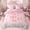 Monogrammed B, variant on Erosebridal Dreamy Glitters Print Twin Bedding Sets for Girls, Pink Bling A Letter Bedding Comforter Set, Pink Reversible 7-Piece
