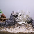 thumbnail image 2 of Unique Bargains Coral Reef Decor Mini Faux for Aquarium Decorations White 6.5x5.83 inches, 2 of 7