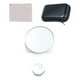 thumbnail image 5 of Espejo para teléfono con clip reflectante, caja de almacenamiento, espejo reflector para selfies con Blanco, 5 of 9