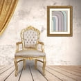 thumbnail image 3 of Watts, Eva 25x32 Gold Ornate Wood Framed with Double Matting Museum Art Print Titled - Rainbow Archway I, 3 of 4