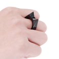thumbnail image 1 of Anillo de autodefensa Mujeres Hombres Joyería Seguridad Supervivencia Anillos de dedo (Gris) Likrtyny Para estrenar, 1 of 9