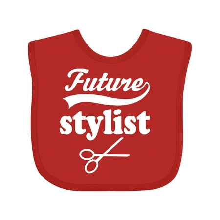 

Inktastic Future Stylist Childs Occupation Gift Baby Boy or Baby Girl Bib