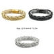 thumbnail image 2 of Brazalete de acero Sonducket doble capa color dorado, 2 of 6