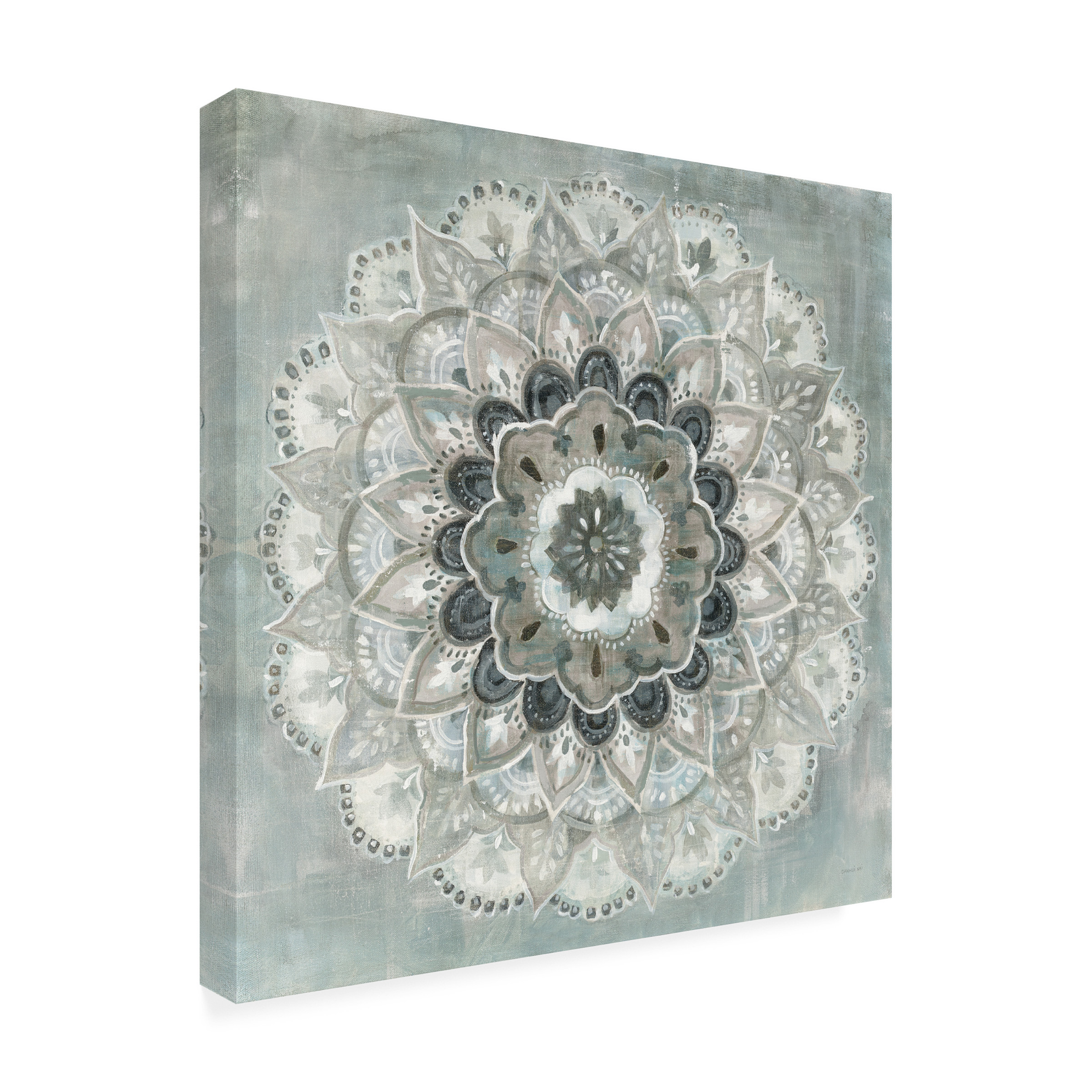 Trademark Fine Art 'Sunburst Neutral' Canvas Art by Danhui Nai