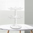 thumbnail image 5 of Display Stand Accessory Tree Organizer for Scrunchie , White, 5 of 9