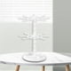 thumbnail image 5 of Organizador de Árbol de Joyería Yinane Estante de Almacenamiento Giratorio Blanco, 5 of 8