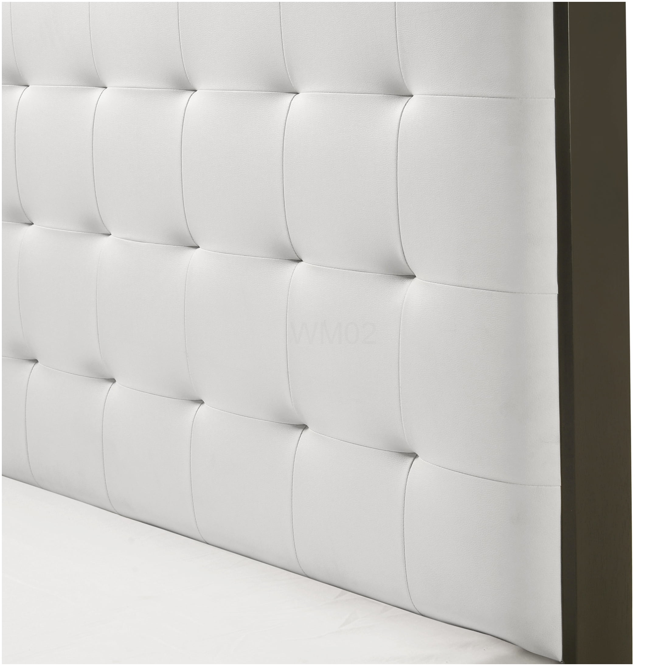 Queen Upholstered Bed Frame with Button Tufted Headboard, Modern Low Profile Platform Bed, Strong Slat Support, Easy Assembly, Gray Beige Wood Bedroom Furniture