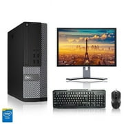 Restored Dell Optiplex Desktop Computer 2.8 GHz Core i7 Tower PC, 8GB, 500GB HDD, Windows 10 x64, 19" Monitor , Wireless Mouse & Keyboard (Refurbished)