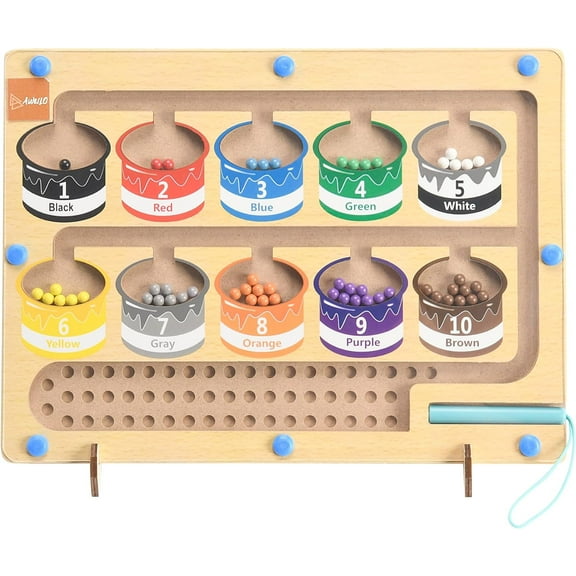 Awulo Magnetic Color and Classification Maze