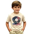 thumbnail image 3 of Lullu Toddler Boys Baseball Graphic Short Sleeve T-Shirt Youth Stylish T Shirt, Sizes 2-3, 3 of 3