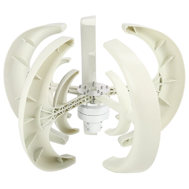 Wind Power Generator, Wind Turbines 2 Layer 5 Blades with Controller for Home for Boat 12V,24V,48V