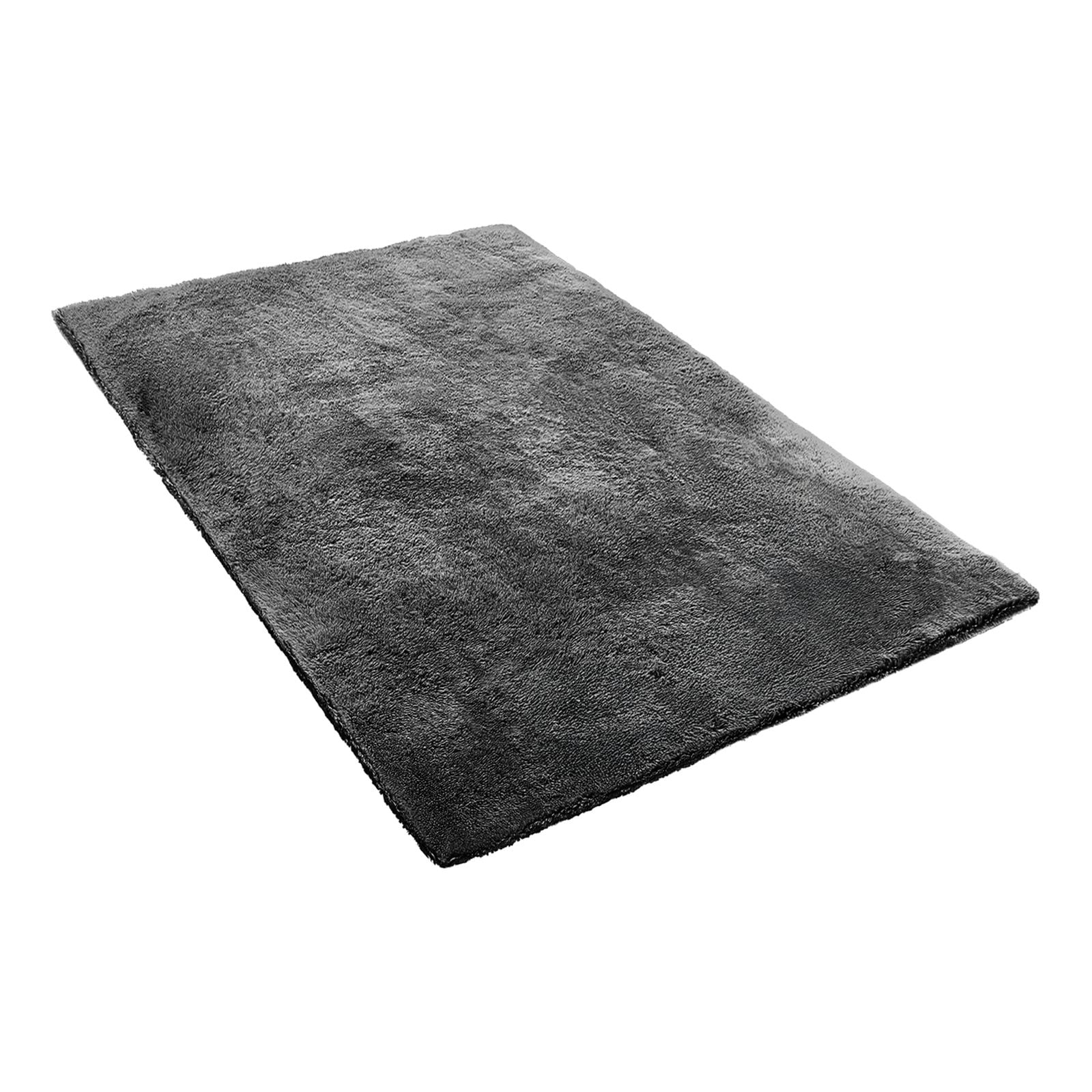 Plush Area Rug, 5 x 8 ft, 1.38" Thick Fluffy Surface, Soft Long-Fiber, Non-Slip Dotted Base, Modern Design, for Living Room, Bedroom, Study & Sunroom
