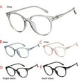 thumbnail image 6 of Women's Stylish Oval Candy Color Non-prescription Eyeglasses Clear Lens Eyewear, 6 of 6