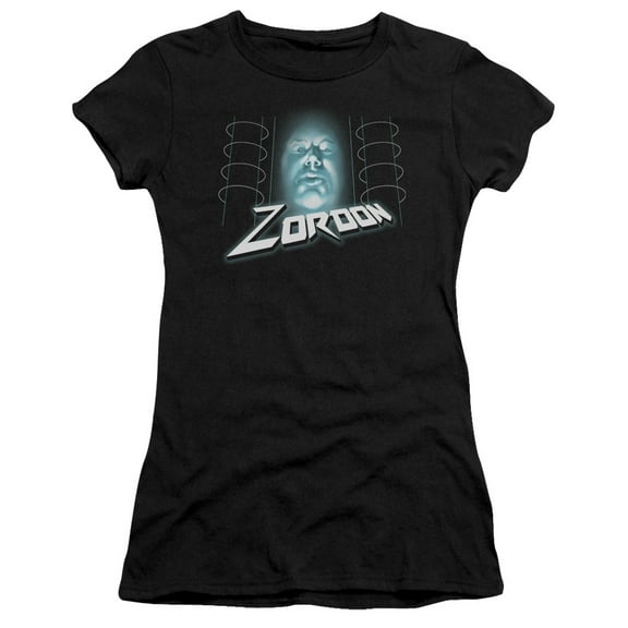 Power Rangers Zordon Junior Women's T-Shirt Sheer Black
