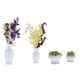 thumbnail image 2 of Juego de plantas en macetas de simulación BuyWeek 4 mini macetas, 2 of 14