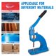 thumbnail image 5 of Yescom 19lb Heavy Duty #2 Die Grommets Hand Rivet Press Eyelet Grommet Machine Tabletop Punch Tool, 2600pcs Set Washer, 5 of 11