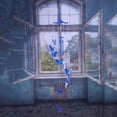 thumbnail image 1 of Mariposa Bell Wind Chimes Creative Home Yard Garden Decoración colgante (Azul) Ndcxsfigh  Nuevos Originales, 1 of 7