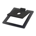 thumbnail image 1 of Soporte para altavoz de escritorio universal, ahorro de espacio, resistente, con inclinación de 16 grados, para oficina Negro, 1 of 9