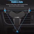 thumbnail image 4 of Soporte de gravedad para coche, Clip de montaje en ventilación de aire automática, soporte de celda No magnético para GPS, soporte de teléfono móvil para IPhone 14, Xiaomi y Samsung, 4 of 4